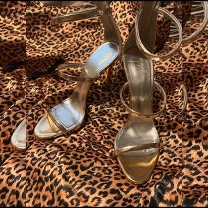 Giuseppe Zanotti Harmony Heel (Gold) Size 38